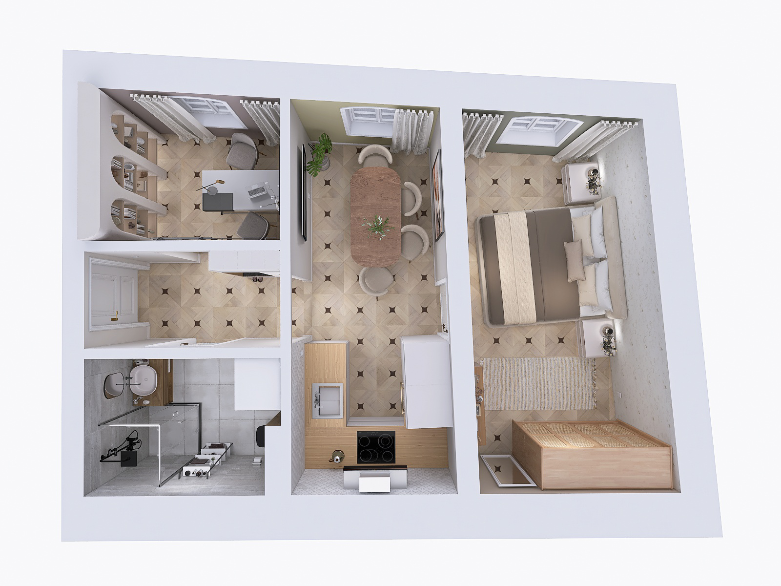 lokal 2 widok z góry